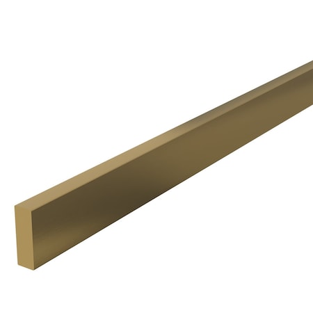 Designs Of Distinction .25" x .75" Decorative Aluminum Strapping - Satin Brass 01110788SB1